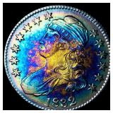 1832 Toned Capped Bust Half Dollar CLOSELY  UNCIR