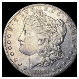 1884-S Silver Morgan Dollar NEARLY UNCIRCULATED