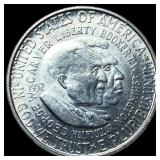 1952 Silver Booker T. Washington-Carver Half Dolla