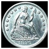 1850 Silver Half Dime CHOICE AU