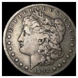 1892 Silver Morgan Dollar HIGH GRADE