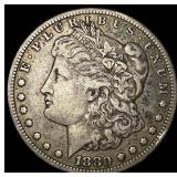 1880-CC Silver Morgan Dollar ABOUT UNCIRCULATED