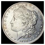 1890-S Silver Morgan Dollar CHOICE AU