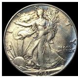 1941-D Silver Half Dollar CLOSELY UNCIRCULATED