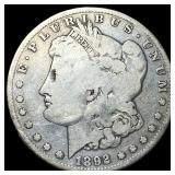 1892 Silver Morgan Dollar NICELY CIRCULATED