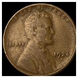 1924-D Lincoln Wheat Cent LIGHTLY CIRCULATED