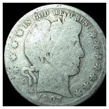 1907 Barber Half Dollar NICELY CIRCULATED