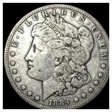1884 Silver Morgan Dollar LIGHTLY CIRCULATED