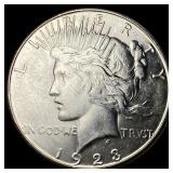1923-S Silver Peace Dollar UNCIRCULATED