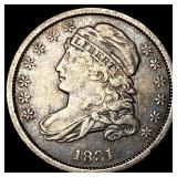 1831 Capped Bust Dime NEARLY UNCIRCULATED