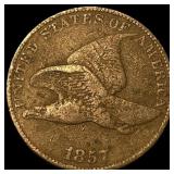 1857 Flying Eagle Cent LIGHTLY CIRCULATED