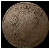 1798 Large Cent Draped Bust LIGHTLY CIRCULATED