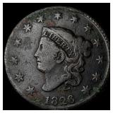 1826 Coronet Head Large Cent NICELY CIRCULATED