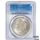 1885-O Morgan Silver Dollar PCGS MS64