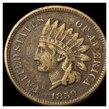 1859 Indian Head Cent NEARLY UNCIRCULATED