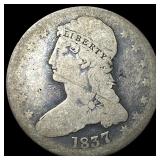 1837 Capped Bust Half Dollar NICELY CIRCULATED