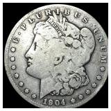 1904-S Silver Morgan Dollar NICELY CIRCULATED
