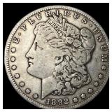 1892-S Morgan Silver Dollar LIGHTLY CIRCULATED