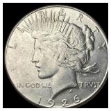 1926-S Silver Peace Dollar CLOSELY UNCIRCULATED