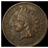 1908-S Indian Head Cent NEARLY UNCIRCULATED