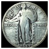 1927-S Silver Standing Liberty Quarter NICELY CIRC