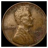1931-S Lincoln Wheat Cent NEARLY UNCIRCULATED