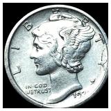 1920-S Silver Mercury Dime CLOSELY UNCIRCULATED