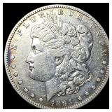 1894-S Silver Morgan Dollar NEARLY UNCIRCULATED