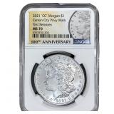 2021-CC Morgan Silver Dollar NGC MS70
