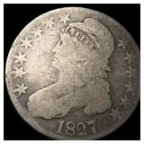 1827 Capped Bust Half Dollar NICELY CIRCULATED