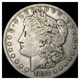 1892-S Silver Morgan Dollar LIGHTLY CIRCULATED