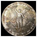 1983 Mexico Silver 1 Onza Libertad SUPERB GEM BU
