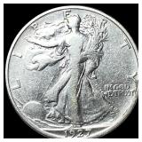 1927-S Walking Liberty Half Dollar LIGHTLY  CIRCU