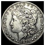 1879-S Rev 78 Silver Morgan Dollar NEARLY  UNCIRC