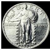 1927 Standing Liberty Silver Quarter  UNCIRCULATE