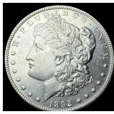 1892 Morgan Silver Dollar CLOSELY  UNCIRCULATED