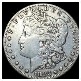1883 Morgan Silver Dollar ABOUT UNCIRCULATED