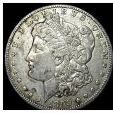 1898-S Silver Morgan Dollar NEARLY UNCIRCULATED