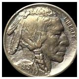 1913-D Type 1 Buffalo Nickel CLOSELY  UNCIRCULATE