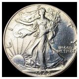 1942 Silver Half Dollar Walking Liberty CHOICE PRO