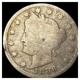 1886 Liberty Head Nickel NICELY CIRCULATED