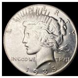 1935 Silver Peace Dollar UNCIRCULATED