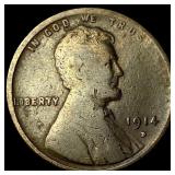 1914-D Lincoln Wheat Cent NICELY CIRCULATED