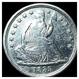 1839-O Silver Half Dime CLOSELY UNCIRCULATED