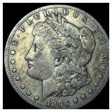 1896-S Silver Morgan Dollar NEARLY UNCIRCULATED