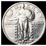 1927 Standing Liberty Silver Quarter CHOICE BU