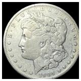1904-S Silver Morgan Dollar LIGHTLY CIRCULATED