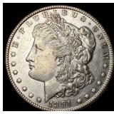 1891-CC Silver Morgan Dollar CLOSELY UNCIRCULATED