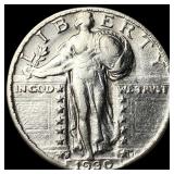 1930-S Silver Standing Liberty Quarter CLOSELY UNC