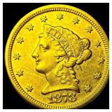 1878 Liberty Head Quarter Eagle $2.50 Gold  CLOSE